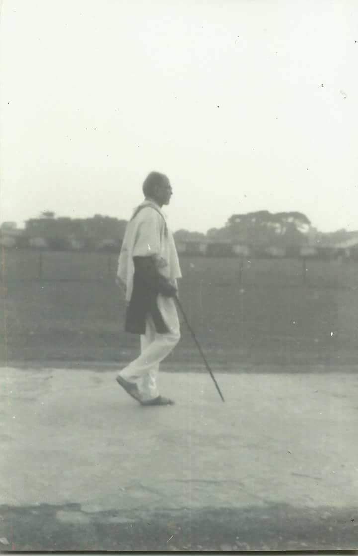 Amiyabhushan Majumdar in his younger years